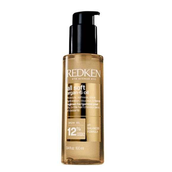 NEW REDKEN All Soft Argan-6 Oil - Picture 1 of 2